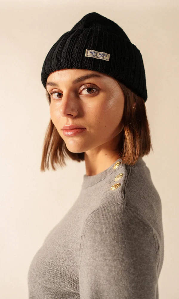 Weiche Mütze mit breitem Umschlag BARBARESQUE