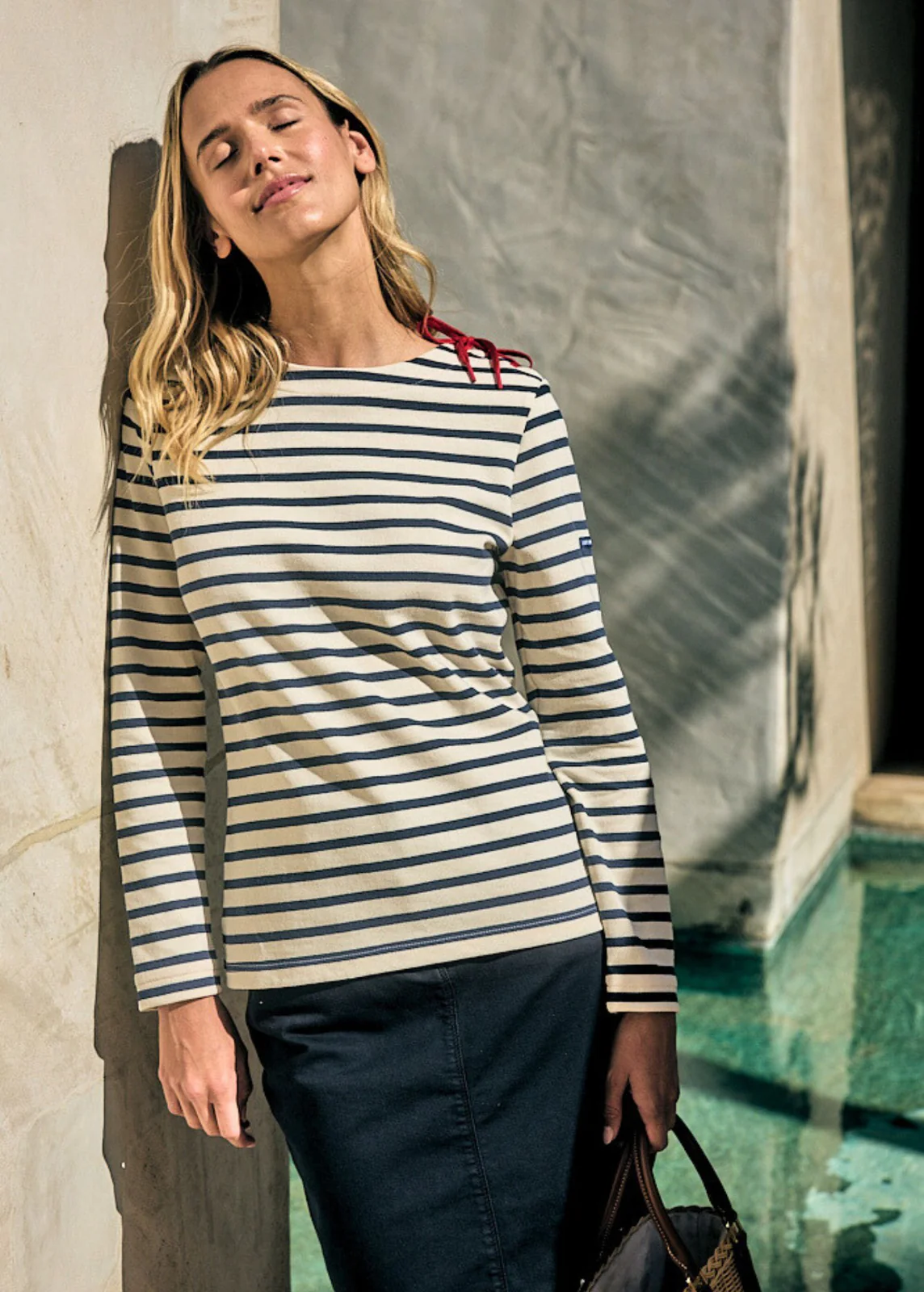 Marinière mit Schnürung CAVALAIRE