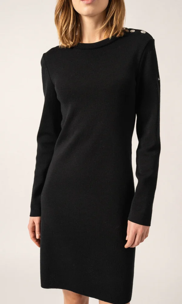 Kleid aus Merinowolle GRANDE MAREE UNI