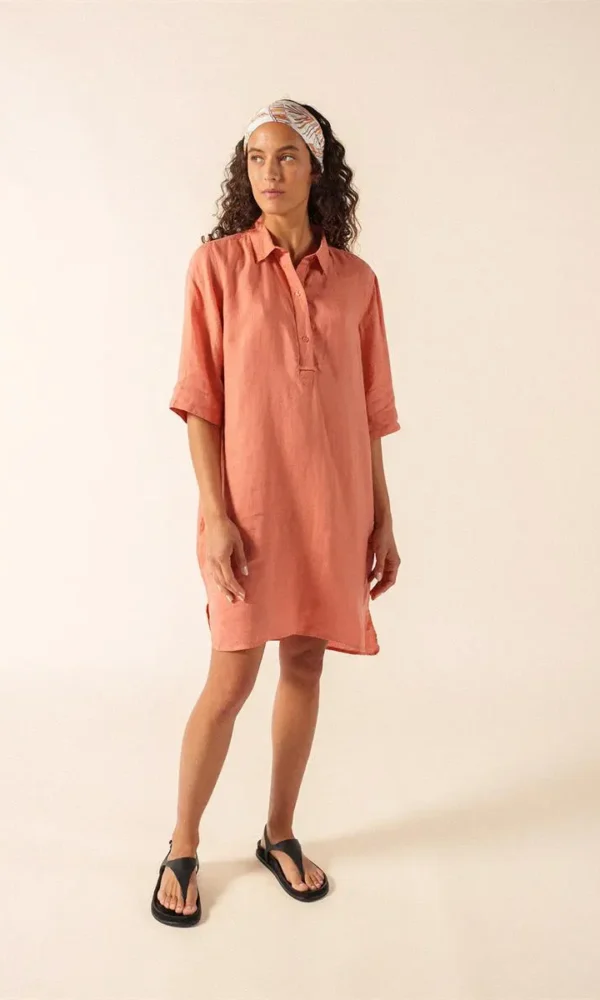 Kleid aus Leinen LEONIE LIN