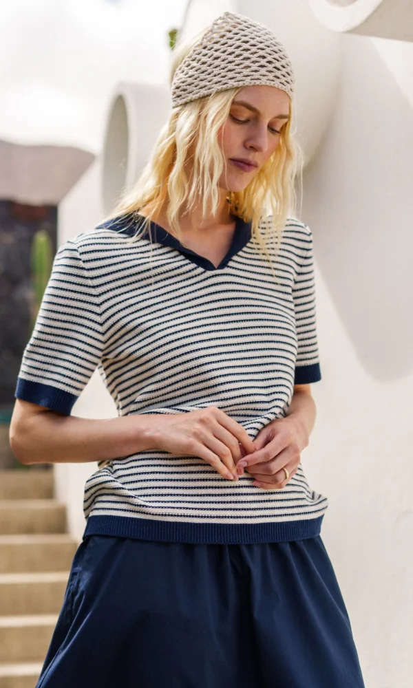 Shirt mit Matrosenkragen MIRAMAS