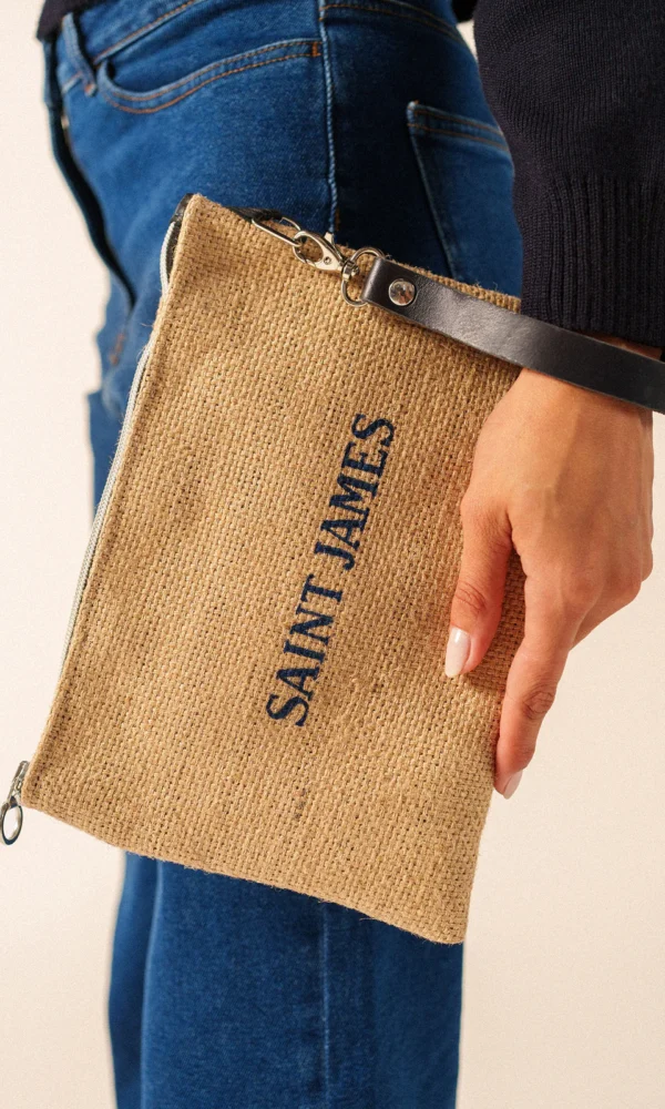 Tasche POCHETTE JUTE