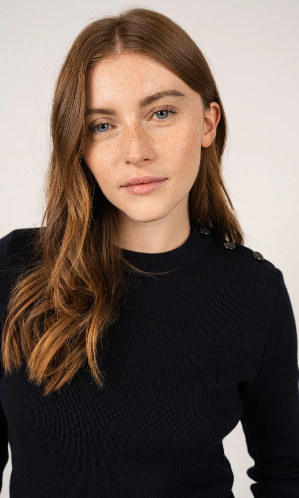 Pull marin aus Merinowolle ROCHEFORT FEMME