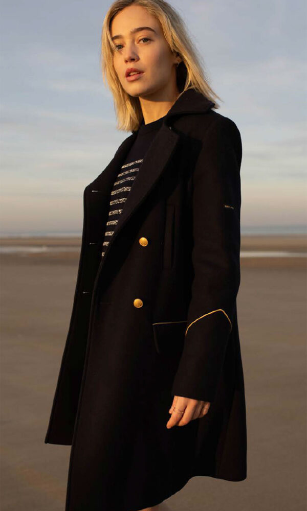 Mantel im Offizier-Stil SAINTE LOUANE